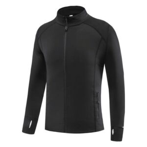 Adult Black Long Sleeved Sports Coat