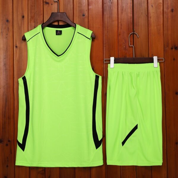 Adult Green Sleeveless Sportswear Suit