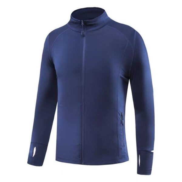 Adult Navy-Blue Long Sleeved Sports Coat