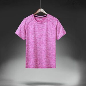 Adult Purple Sports Running Short Sleeved Shirt Adult Purple Sports Running Short Sleeved Shirt