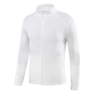 Adult White Long Sleeved Sports Coat