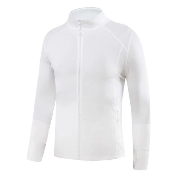 Adult White Long Sleeved Sports Coat
