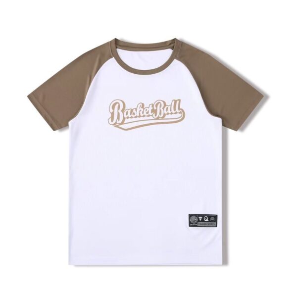Adult White Quick Drying Short Sleeved Shirt Adult White Quick Drying Short Sleeved Shirt