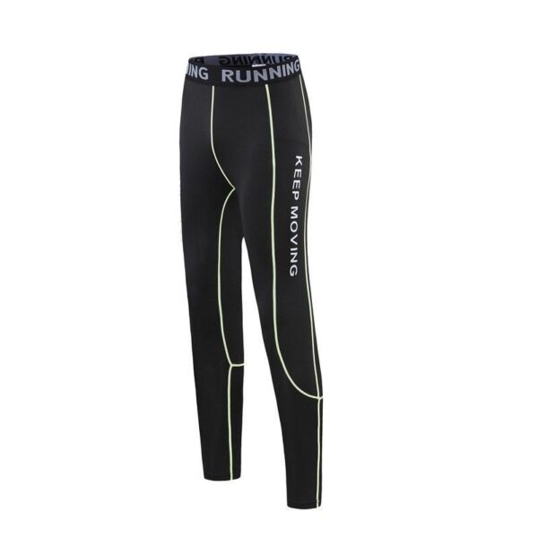 Kids Black Training Long Pants