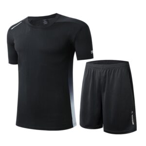 Men's Black Sports Running Suit