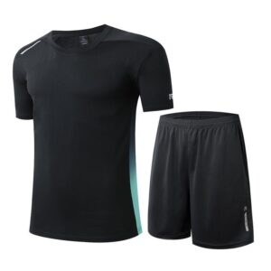Men's Black Sports Running Suit